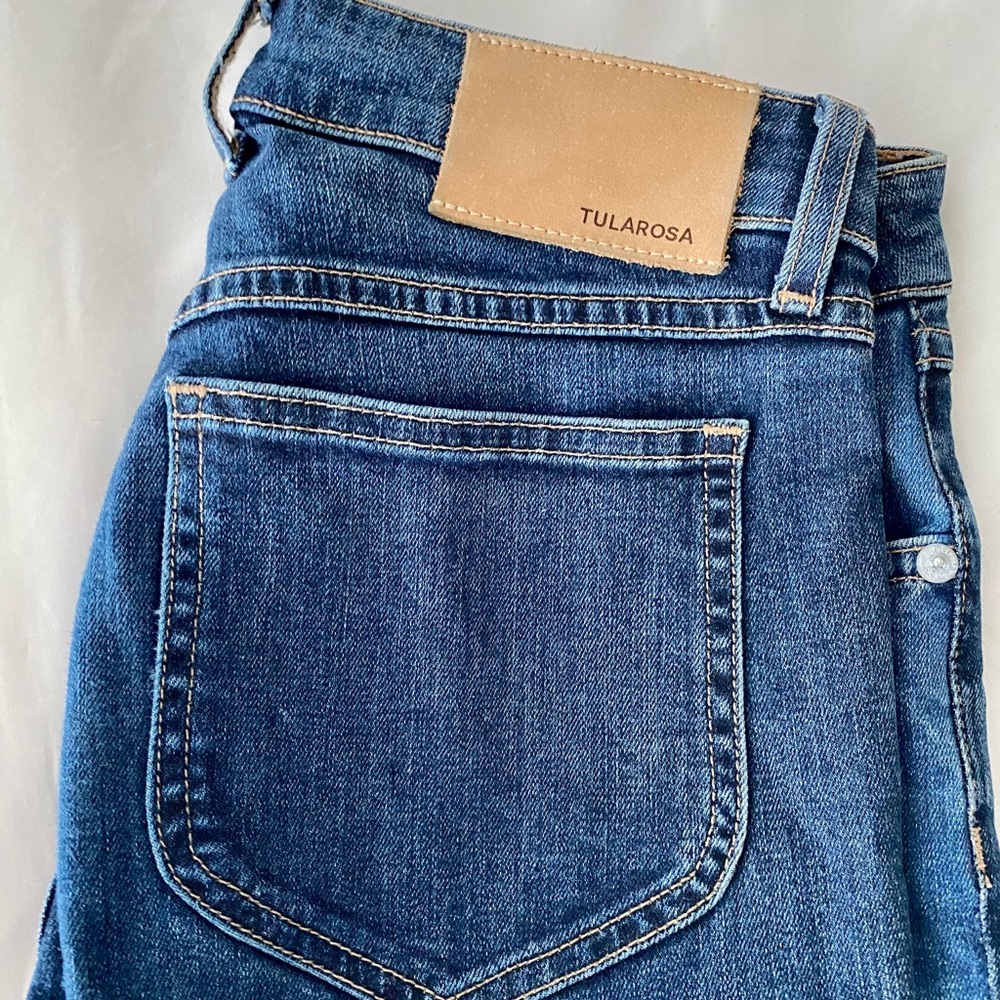 Tularosa slit hem jeans
